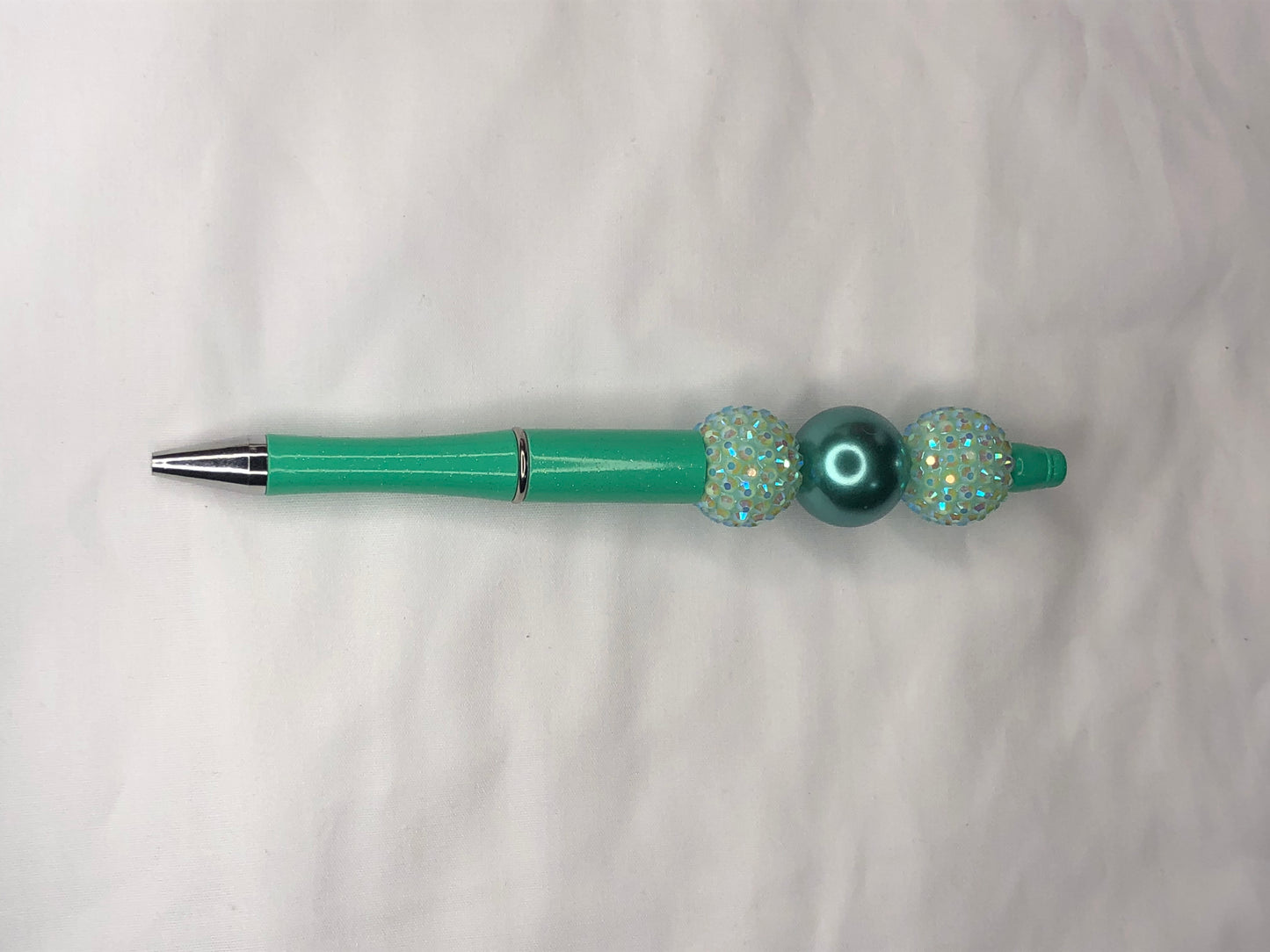 Mint beaded pen