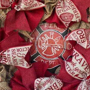 Firefighter sign, Maltese cross, fire department