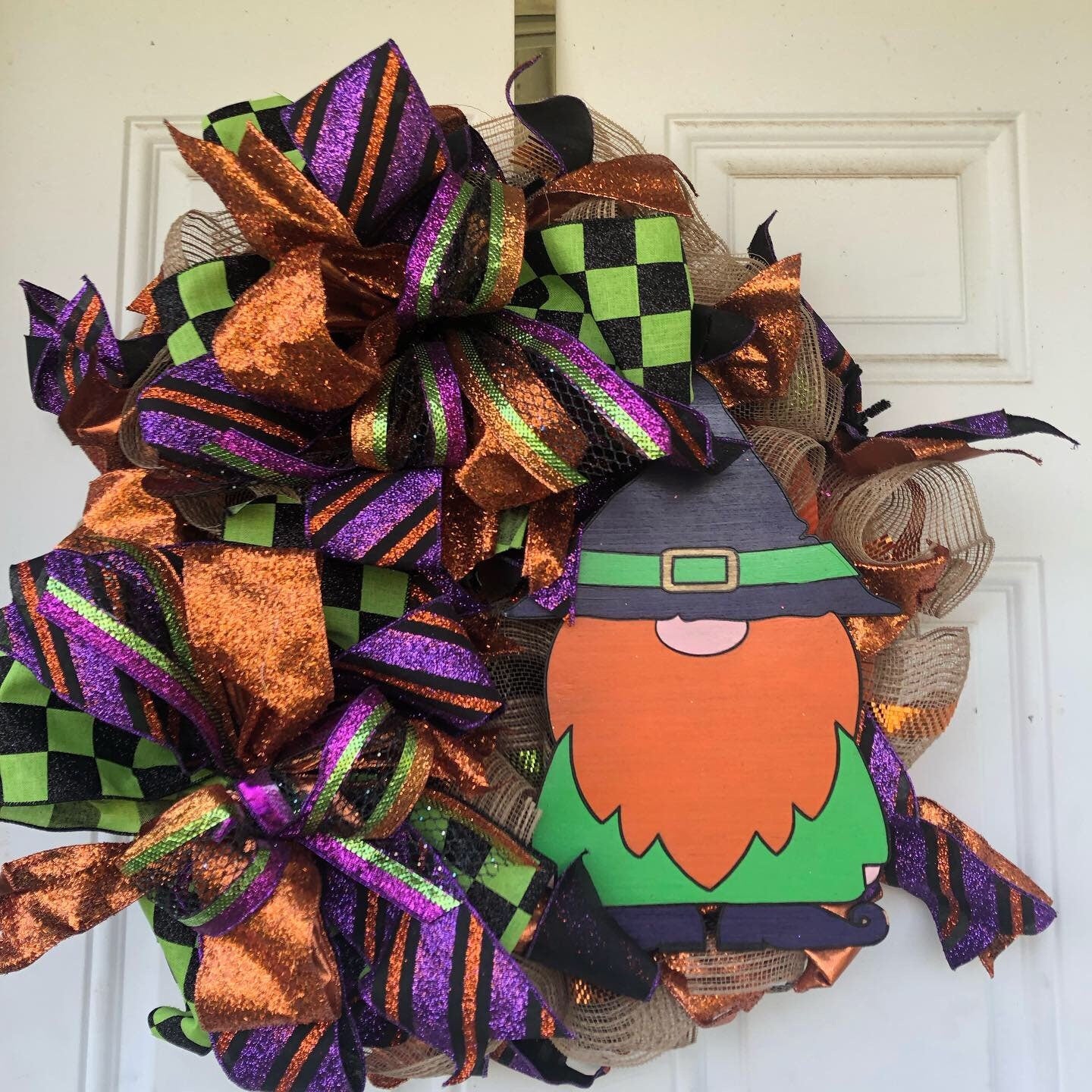 Halloween wreath, fall holiday wreath, front door wreath, handsome devil wreath, halloween reef, porch decor, fall holiday reef,
