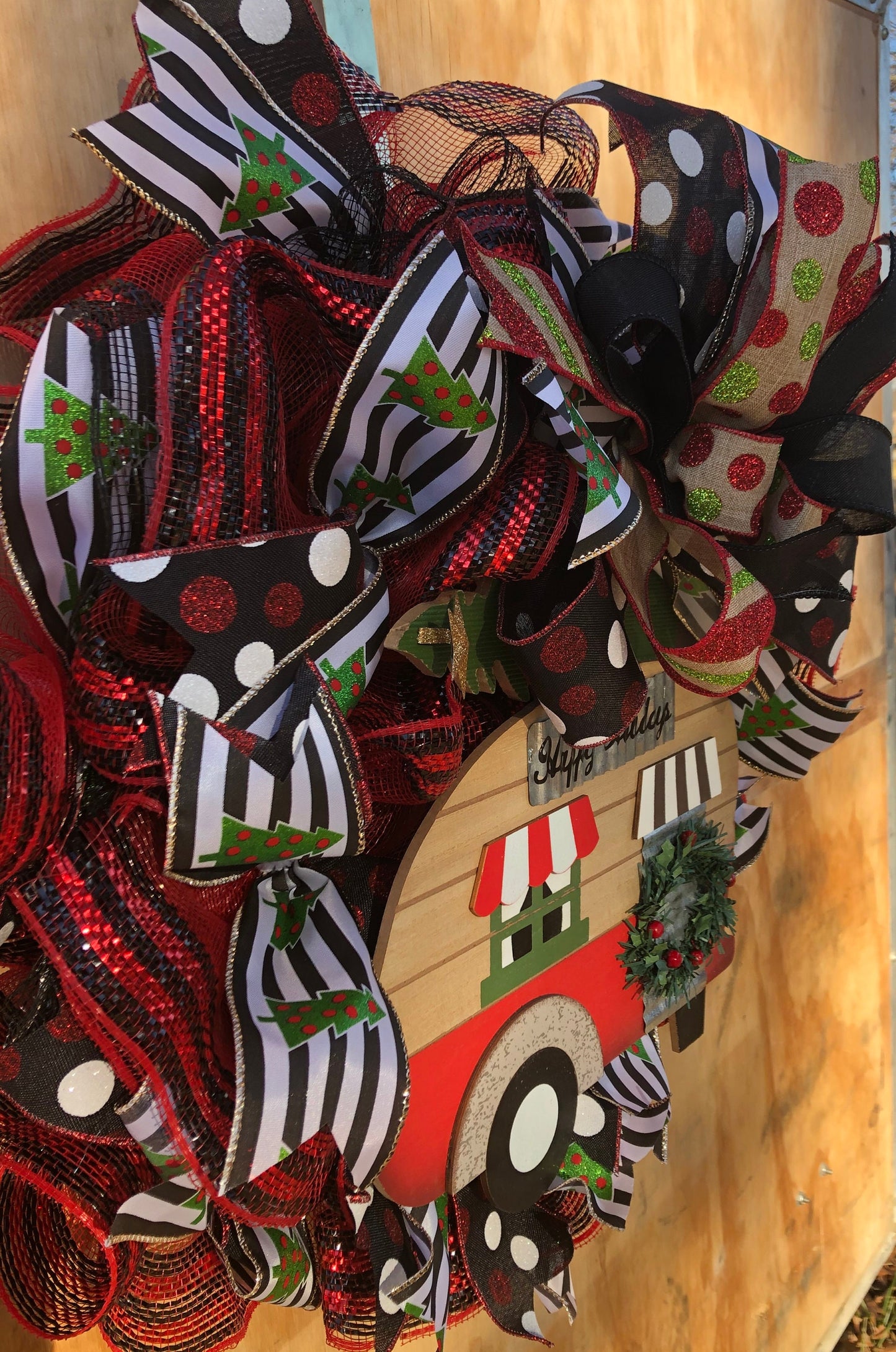Camper wreath, Christmas camper, Christmas decor, Christmas wreath, Christmas reef, holiday camper, camper decor, best Christmas wreath