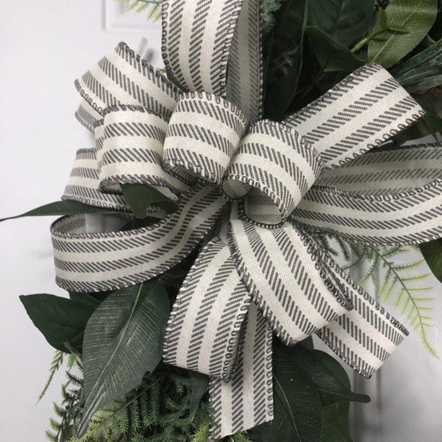 Ready to ship, Farmhouse wreath, everyday wreath, front door decor, best rustic wreath, summer wreath, spring wreath, front porch decor