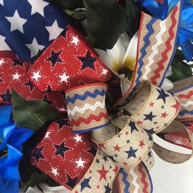 Ready to ship, Patriotic wreath, wreath, front door decor, best patriotic wreath, summer wreath, spring wreath, front porch decor