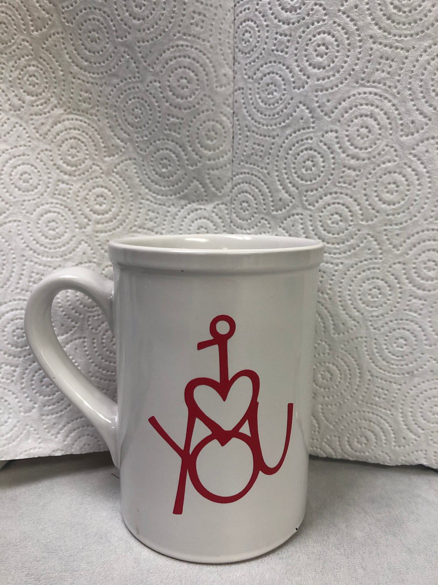Valentine’s mug, coffee mug, I love you cup, large coffee mug