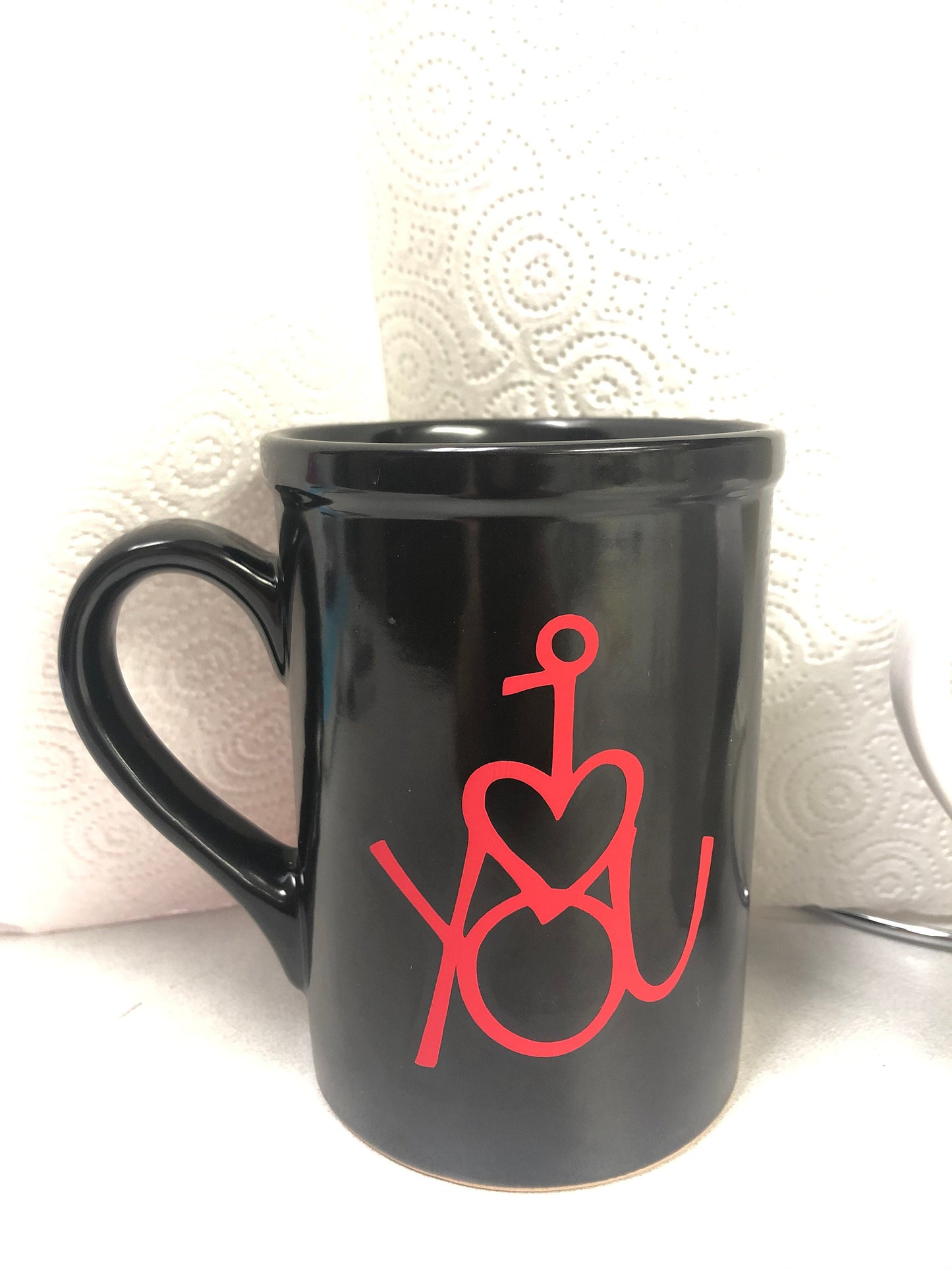 Valentine’s mug, coffee mug, I love you cup, large coffee mug