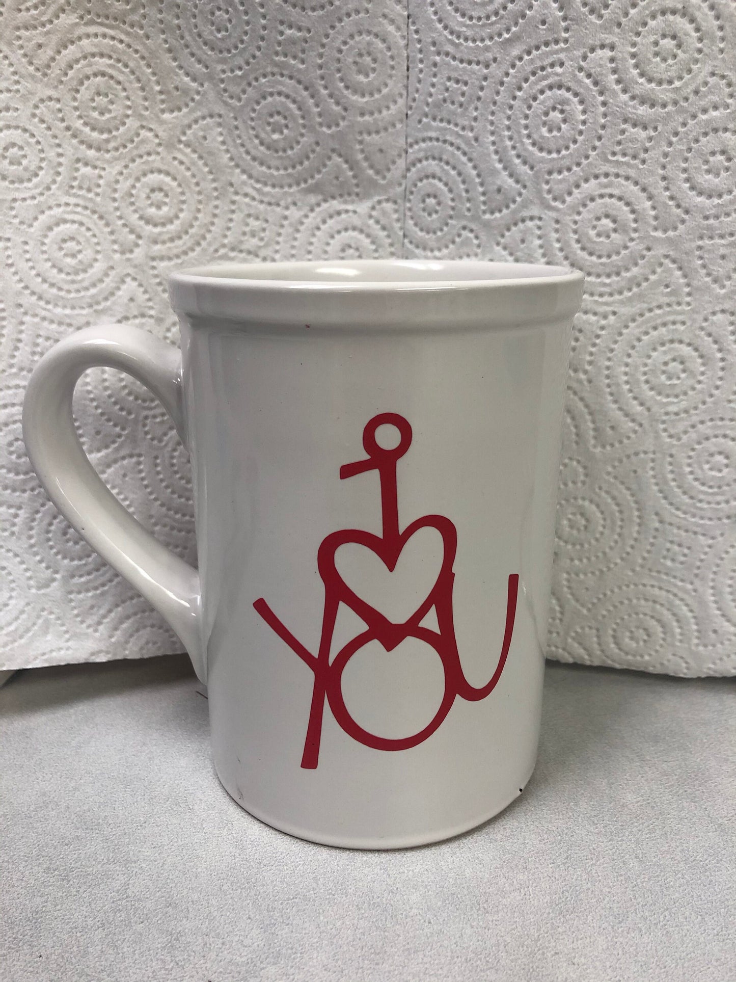Valentine’s mug, coffee mug, I love you cup, large coffee mug