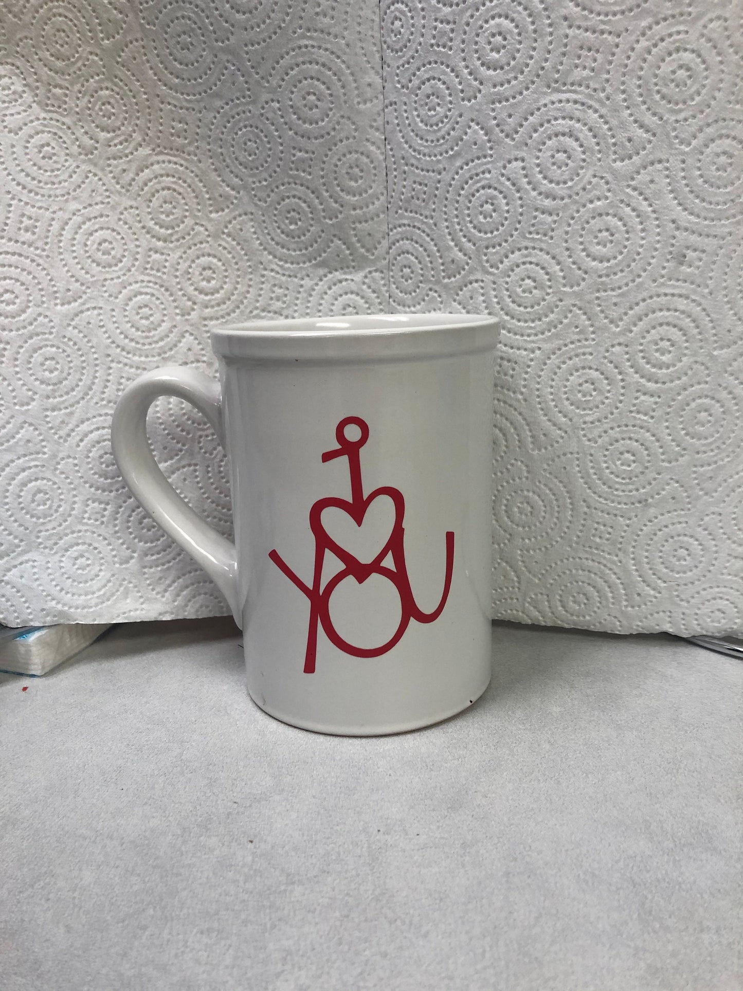Valentine’s mug, coffee mug, I love you cup, large coffee mug