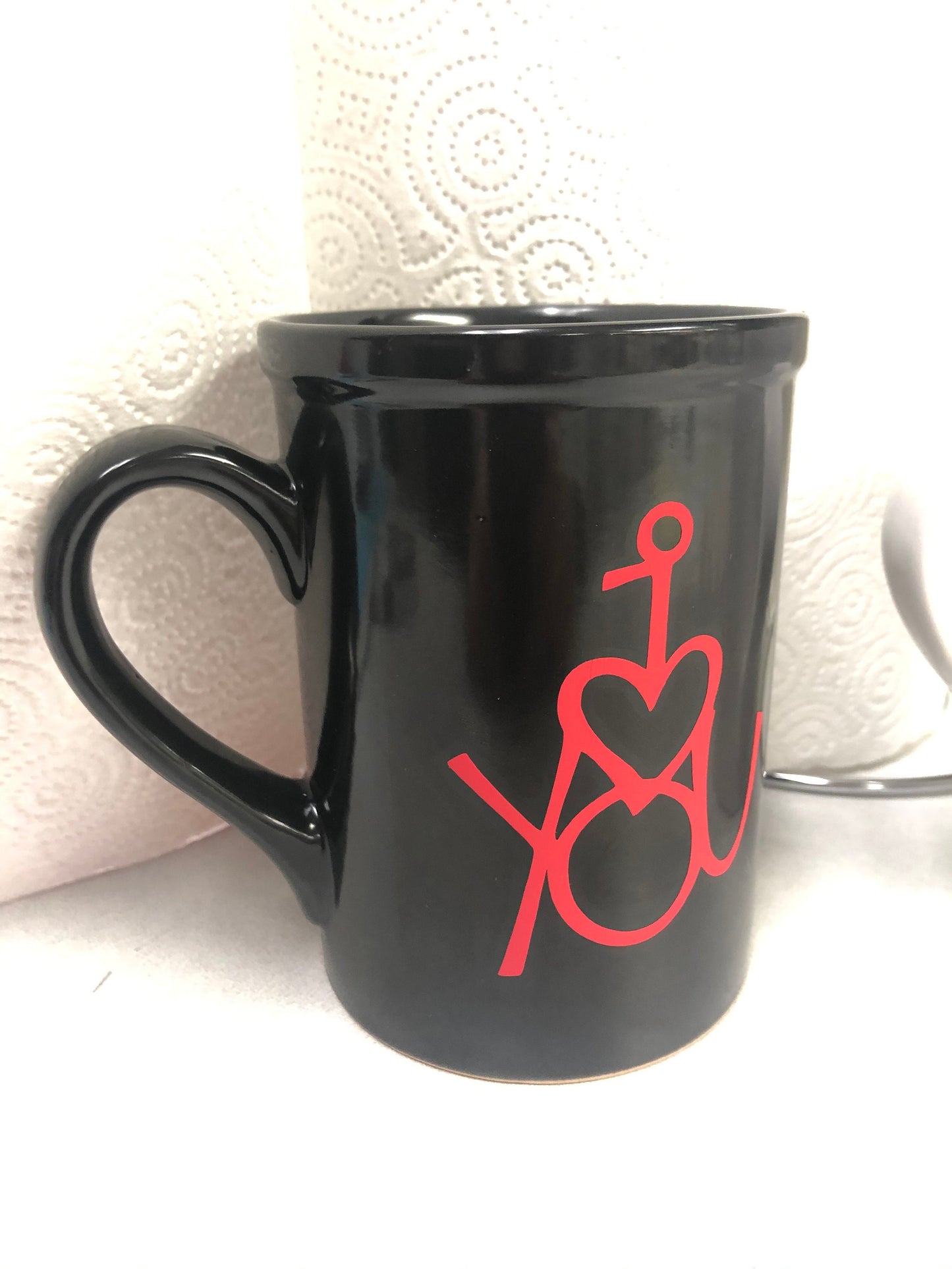 Valentine’s mug, coffee mug, I love you cup, large coffee mug
