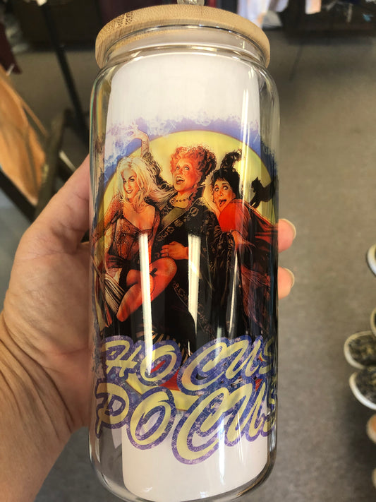 Custom 20 ounce glass can