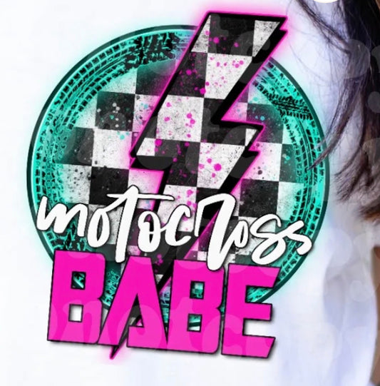 Motocross babe