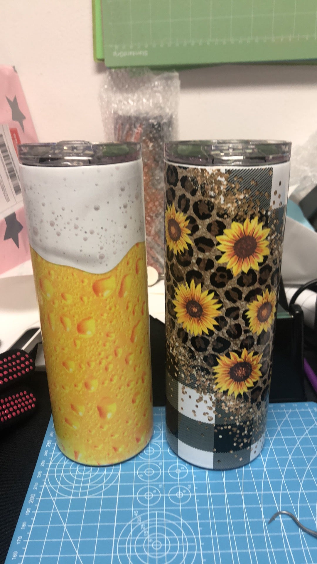 Custom tumbler